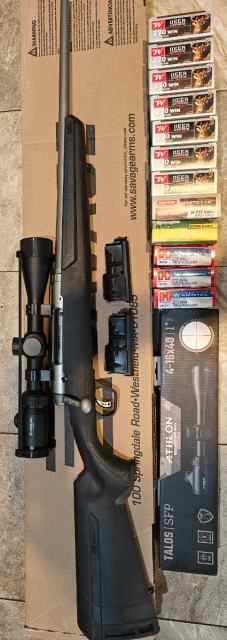 Savage 110 308 with Vortex Diamondback scope 