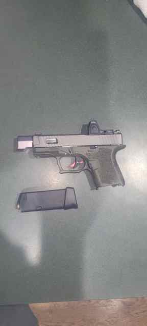 Glock 26, P80 frame with extras