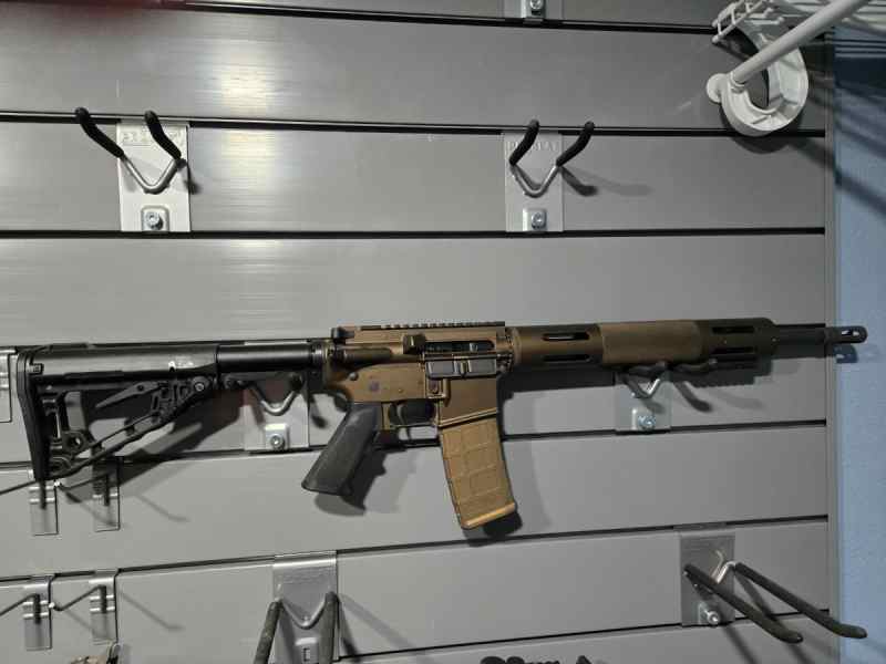 Bushmaster AR 15 5.56 Factory Cerakote Burnt Bronz