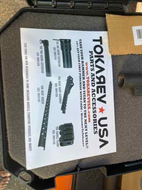 Tokarev 12 gauge with gun case and 2 boxes of ammo