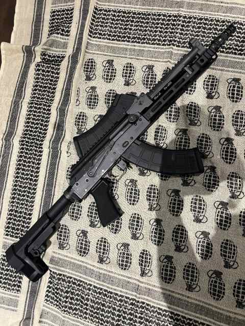 Rifle Dynamics RD704 Pistol 7.62x39 Adjustable Gas