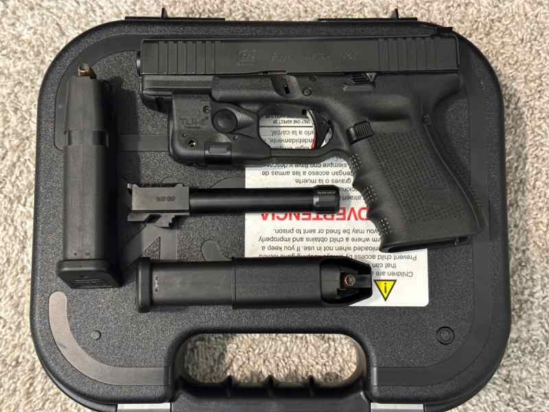 Glock 19 Gen4 FS (Special edition) with upgrades