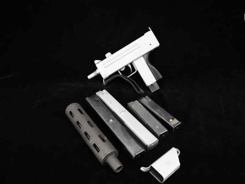 Cobray SM11-A1 380 ACP 5.1&quot; Matte Chrome MAC 11 M1