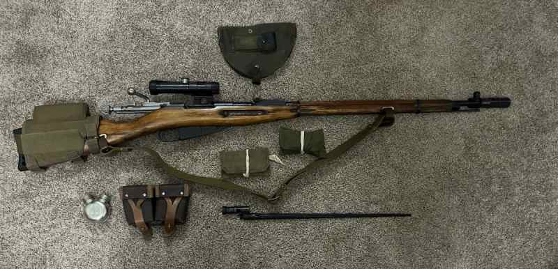 Soviet IZHEVSK Model 91/30 Mosin-Nagant Sniper