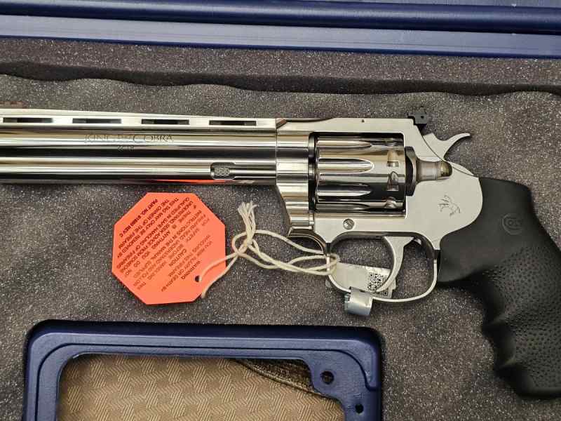  Colt King Cobra 22 Long Rifle 6in Stainless 