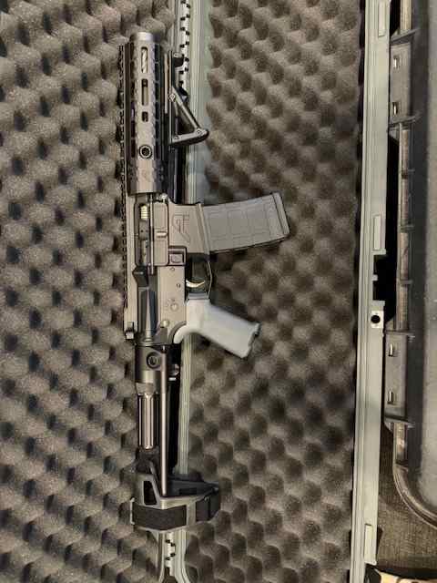 7.5” Aero upper and lower 300 black out