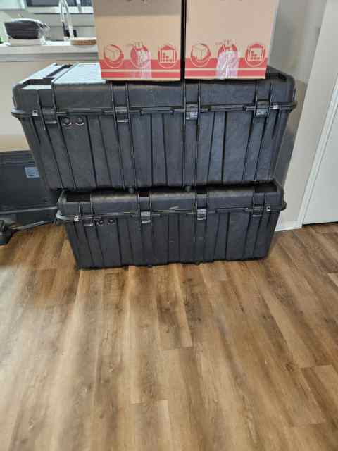 2x Pelican 0550 cases (no foam)