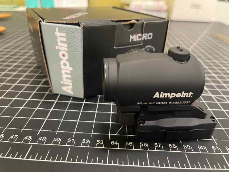 New Aimpoint H1 w/ KDG Mount