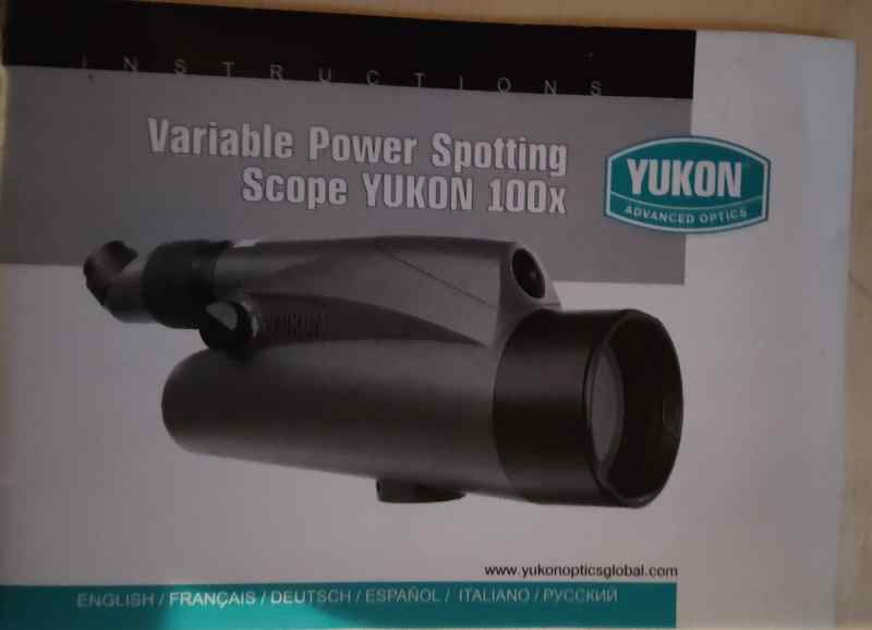Yukon 6-100 Spotting scope