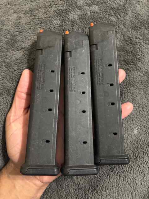 WTT 3-27rd Pmag GL9 mags for 3-15rd G19 mags