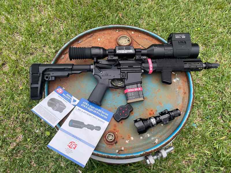 ATN 4k Pro 5-20x Day/Night Scope Bundle 